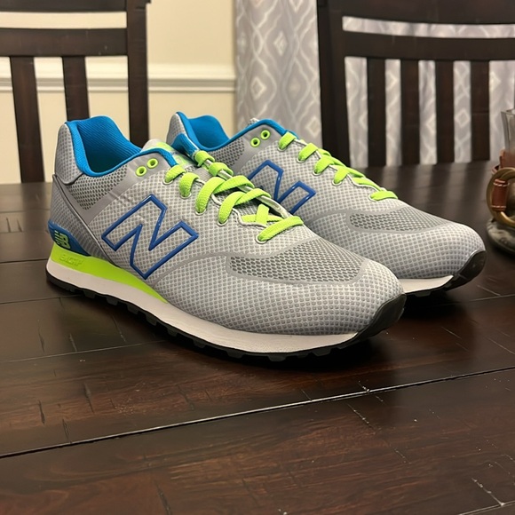 New Balance 574 Shoes Sneakers ML574ALL grey Mens Size 9.5